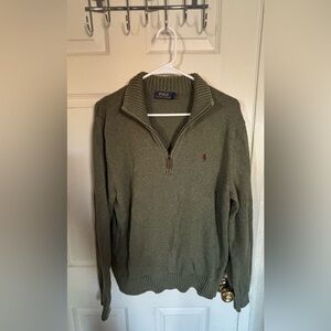 Polo Ralph Lauren Olive Green Men's pullover Sweater